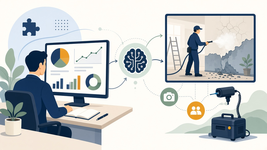 Illustration for article: Adding AI Search Optimization to Your Agency Without Hiring a Single Person