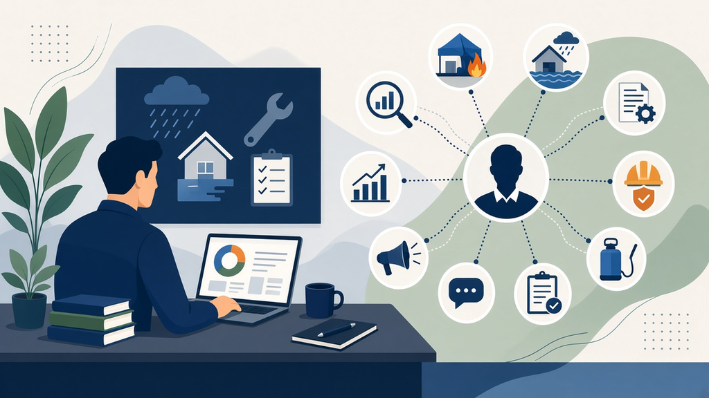 Illustration for article: The Fractional CMO Playbook: Serving 12 Clients Without Burnout