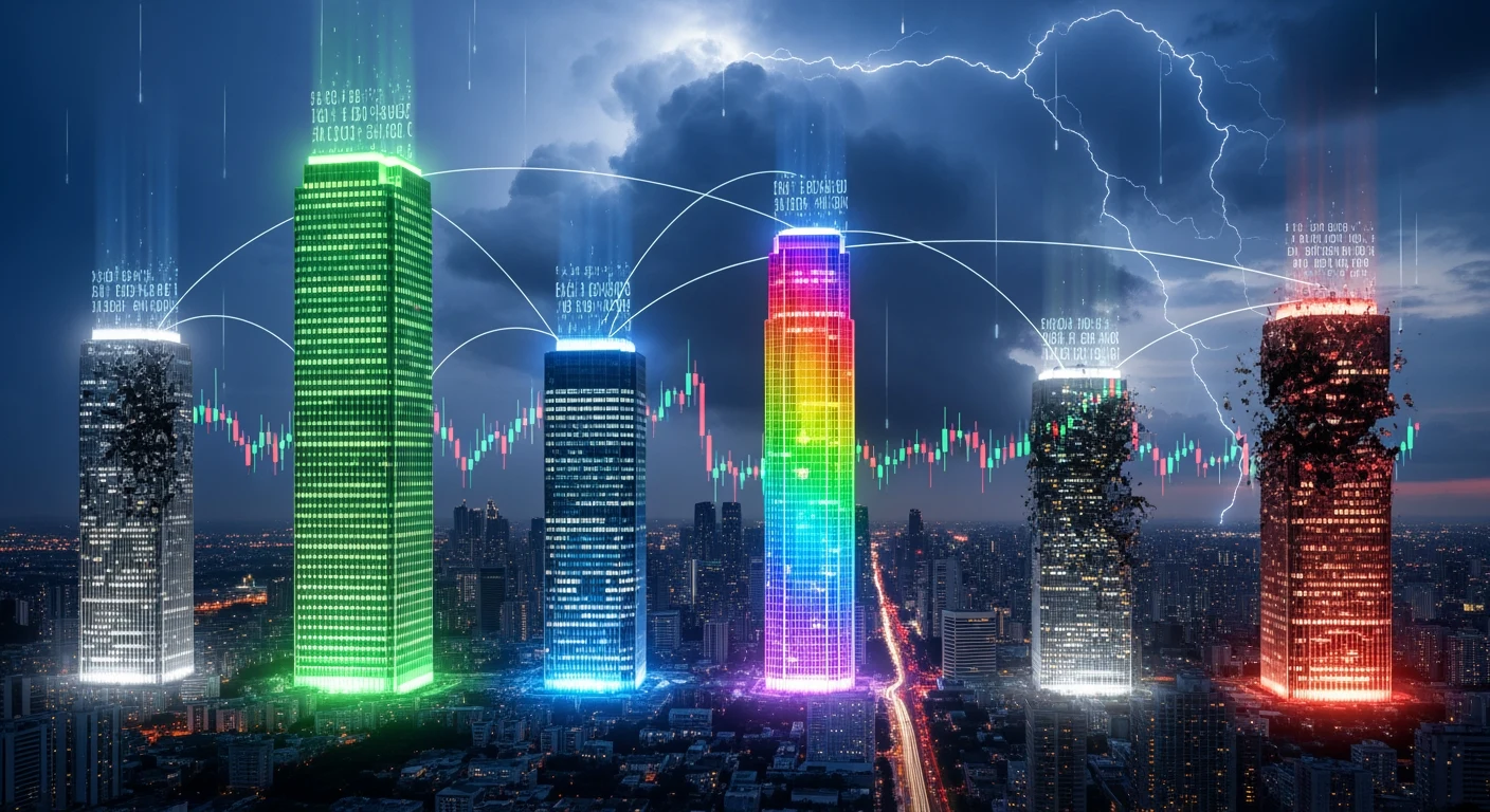 State of restoration franchise SEO 2026 comparing five major franchises through competitive tower visualization