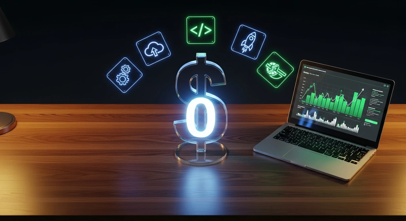 The $0 Automated Marketing Stack - watch the full video breakdown of building enterprise marketing with free AI tools and cloud credits