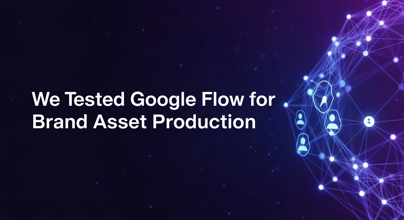 We Tested Google Flow for Brand Asset Production — Here’s What Actually Works