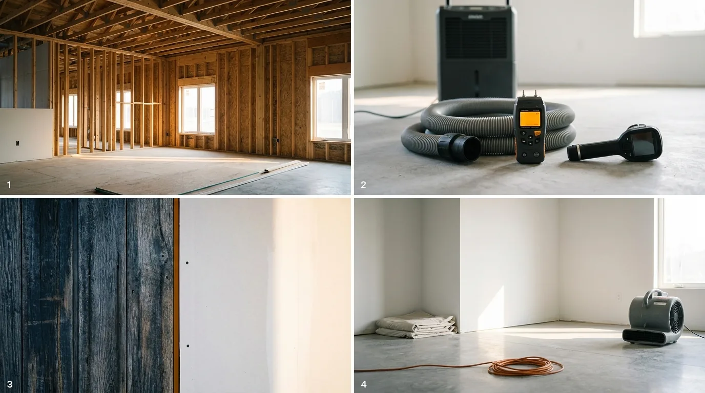 Restoration industry insurance claims process and documentation