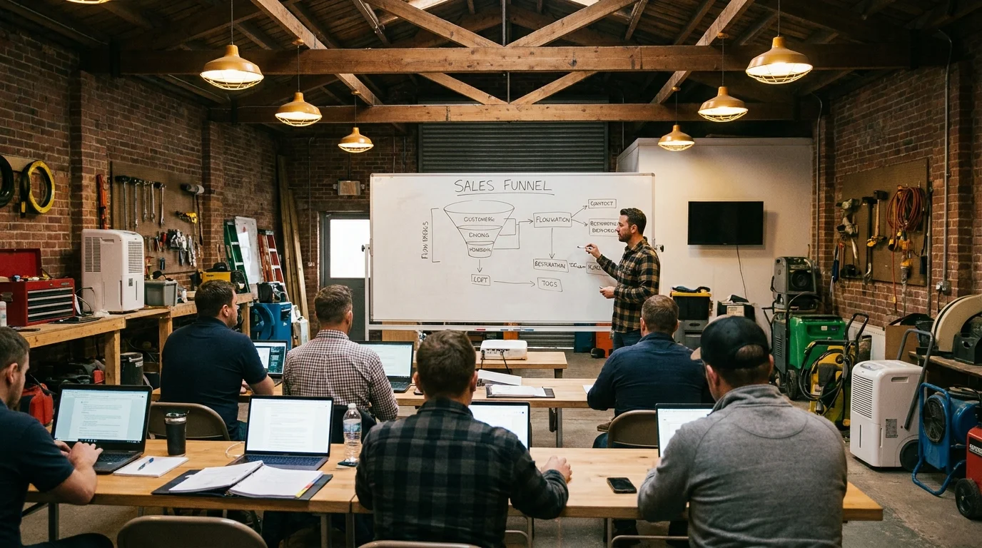 Restoration Sales Training: How to Build Reps Who Consistently Close Residential and Commercial Work