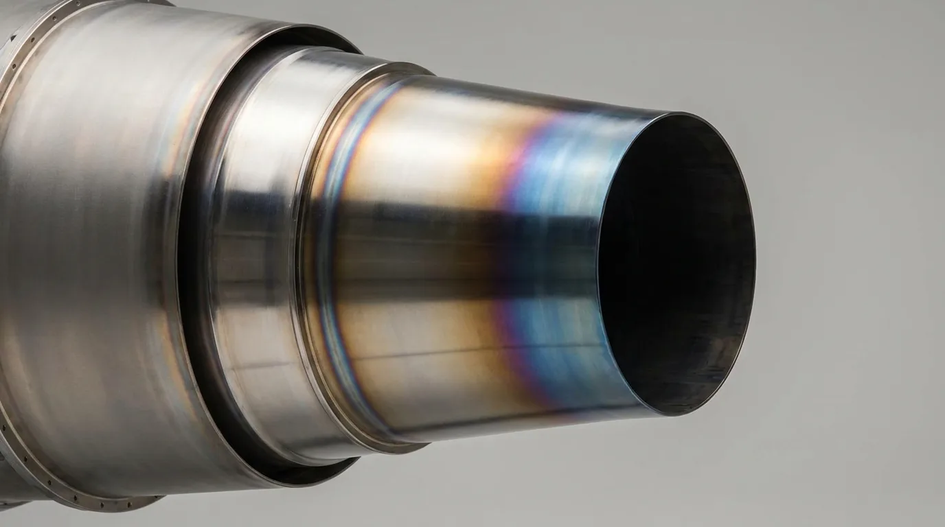 Jet engine exhaust nozzle close-up studio shot - editorial photograph for Tygart Media Everett desk coverage