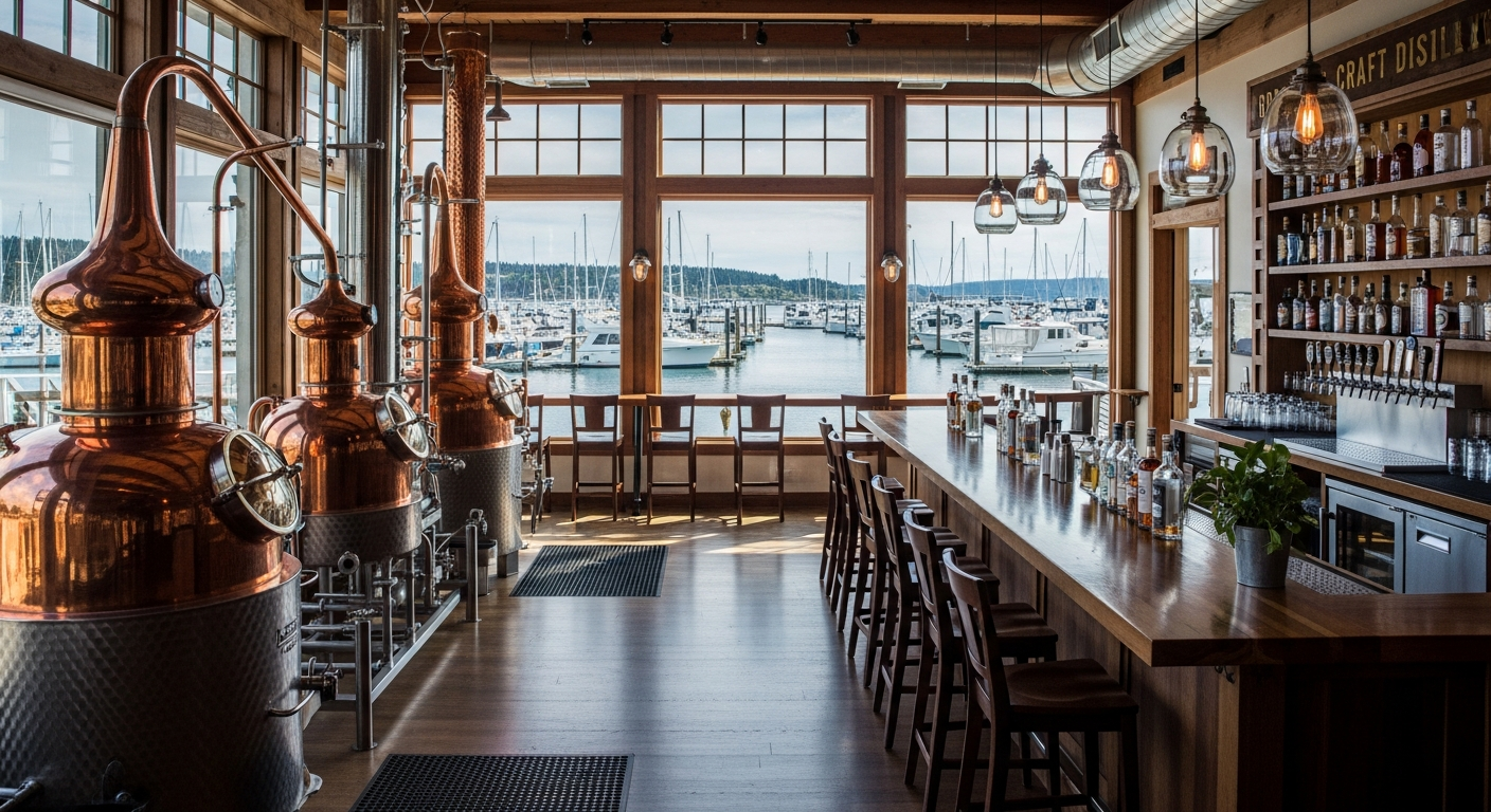 Bluewater Organic Distilling Is the Port of Everett’s Craft Spirits Secret You’ve Been Walking Past
