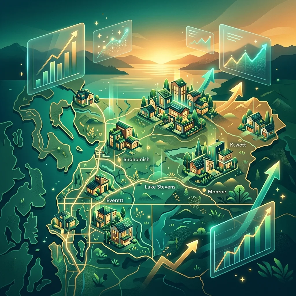 Snohomish County Leads the Region in Inventory Growth: What NWMLS’s Official April 2026 Numbers Mean for Everett Buyers and Sellers