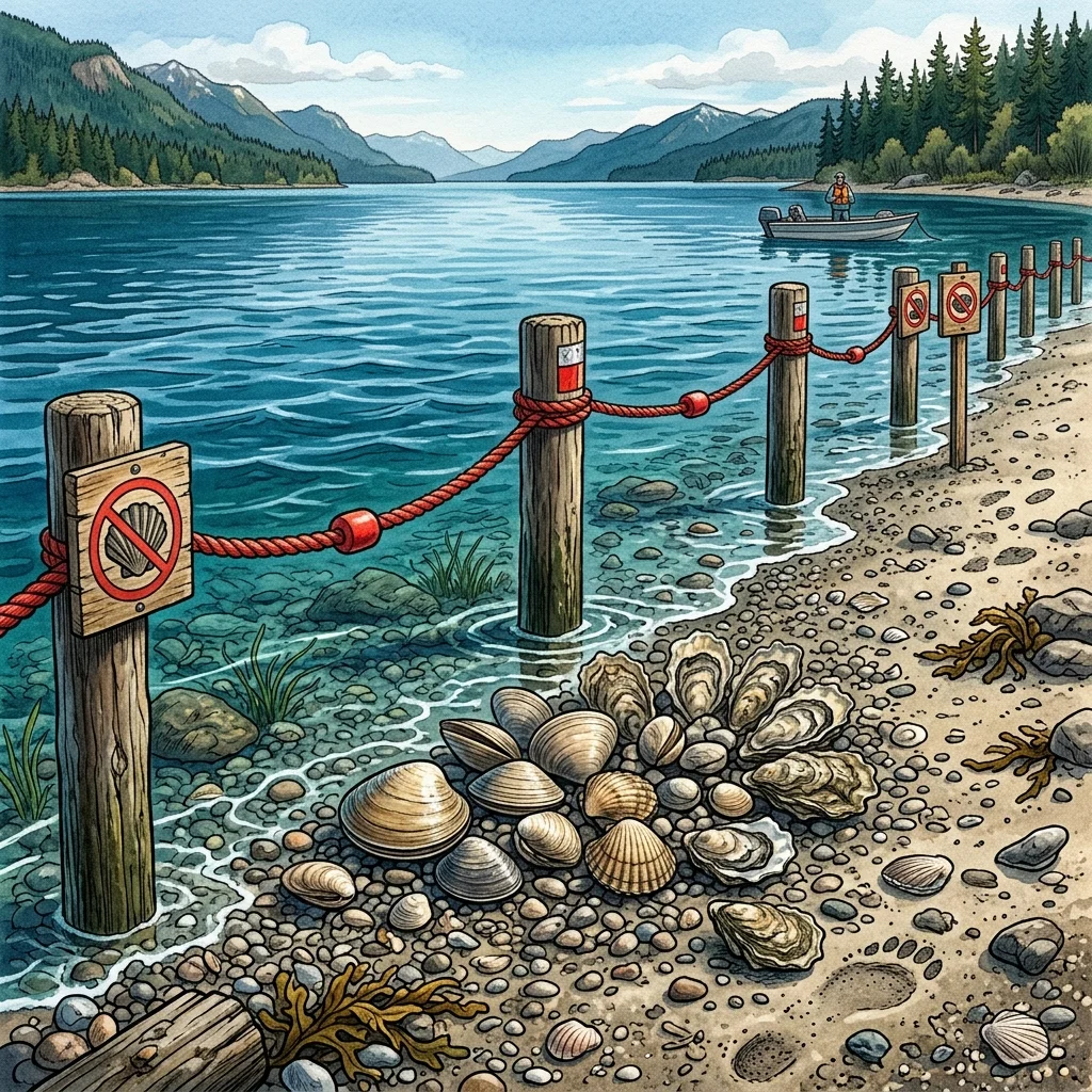 WDFW Closes Two Northern Hood Canal Beaches Over Harvest Pressure — What It Signals for Belfair-Area Shellfish in 2026