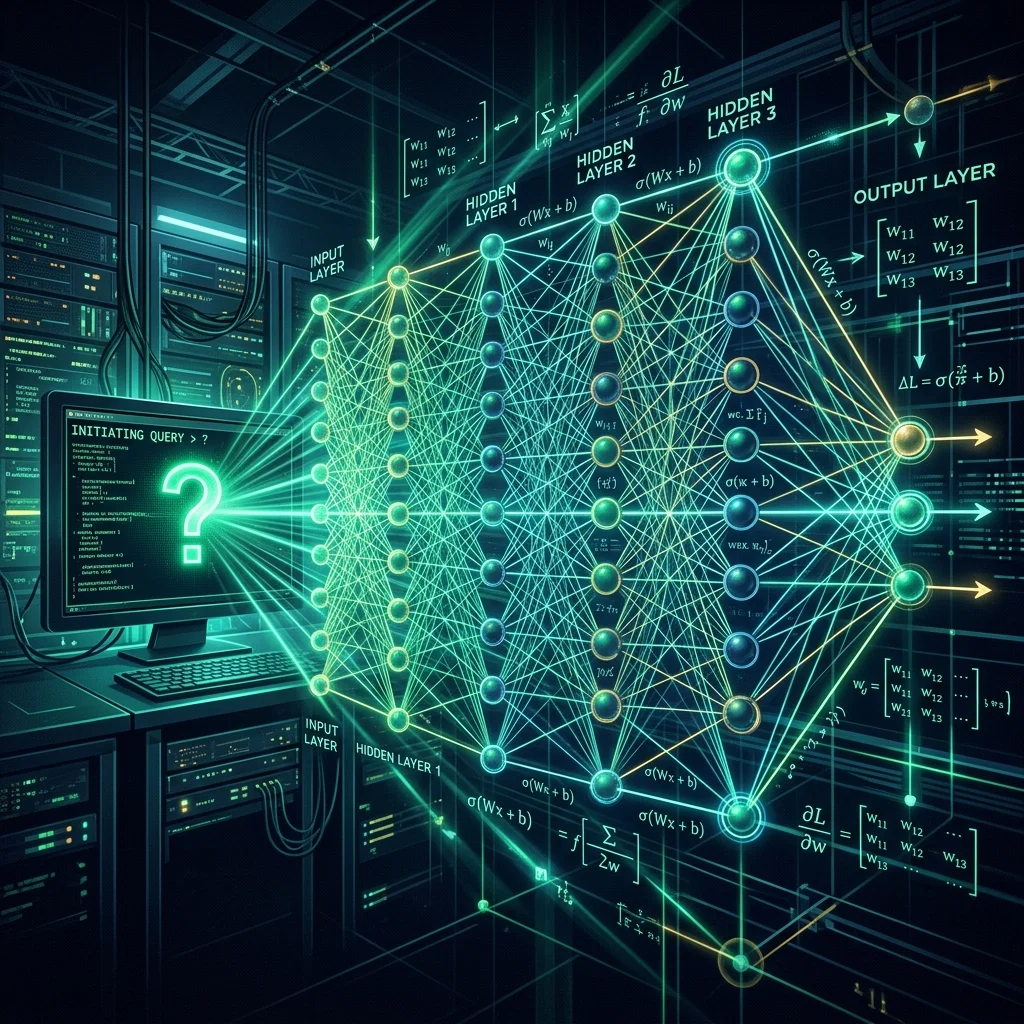 What an AI Actually Does When You Ask It a Question