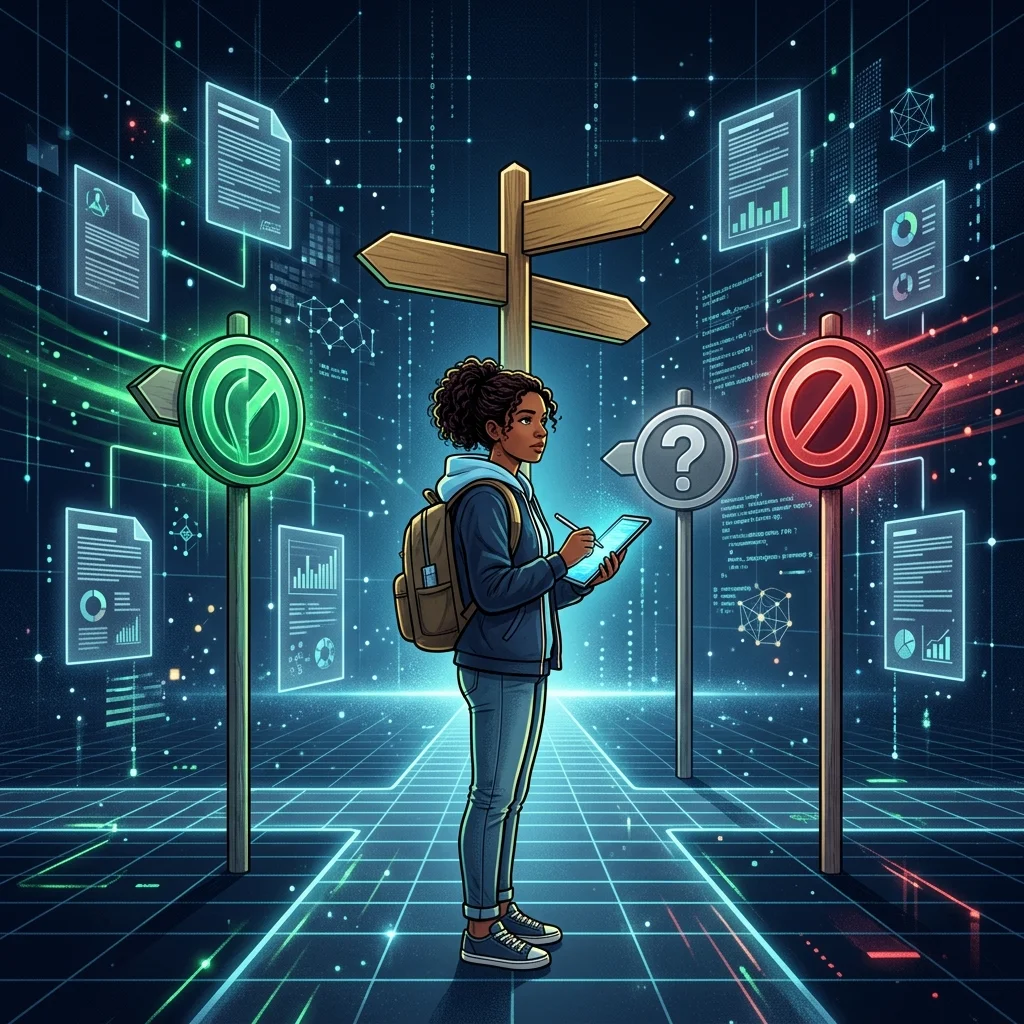 A Student’s Guide to Navigating Inconsistent Classroom AI Policies