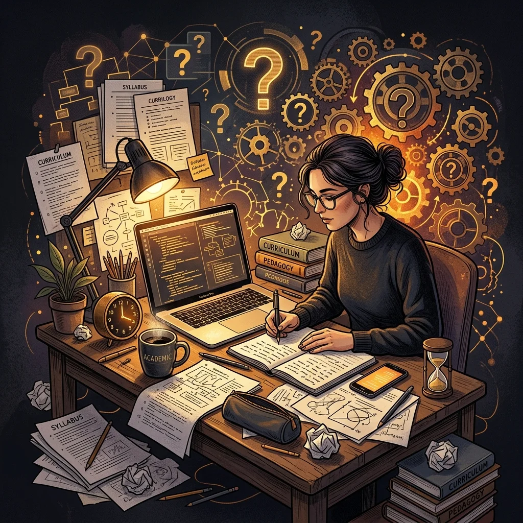 The Adjunct’s Version of Redesigning a Course for the AI Era: A Walkthrough with No Clean Answers