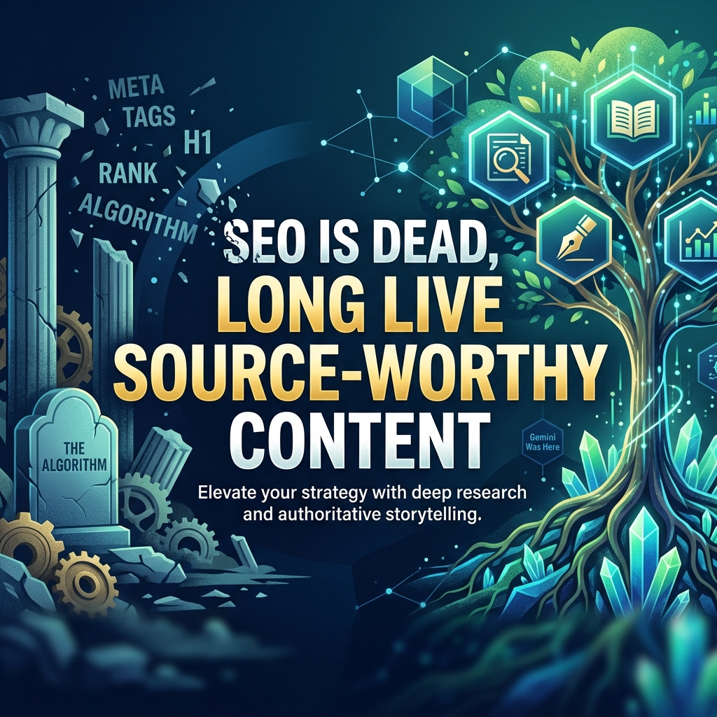 SEO is Dead, Long Live ‘Source-Worthy’ Content (SGE Reality Check)
