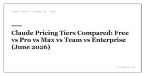Claude Pricing 2026: Free, Pro ($20), Max ($100–$200), Team & Enterprise