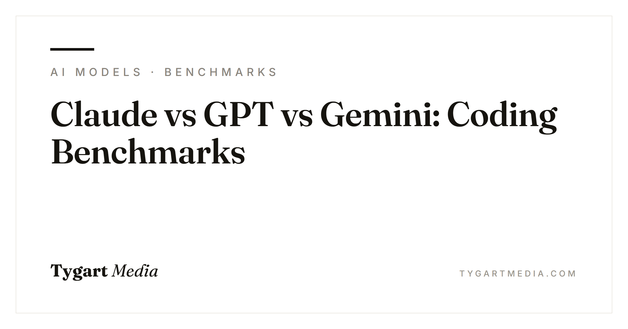 Claude vs GPT vs Gemini: Coding Benchmark Leaderboard (June 2026)