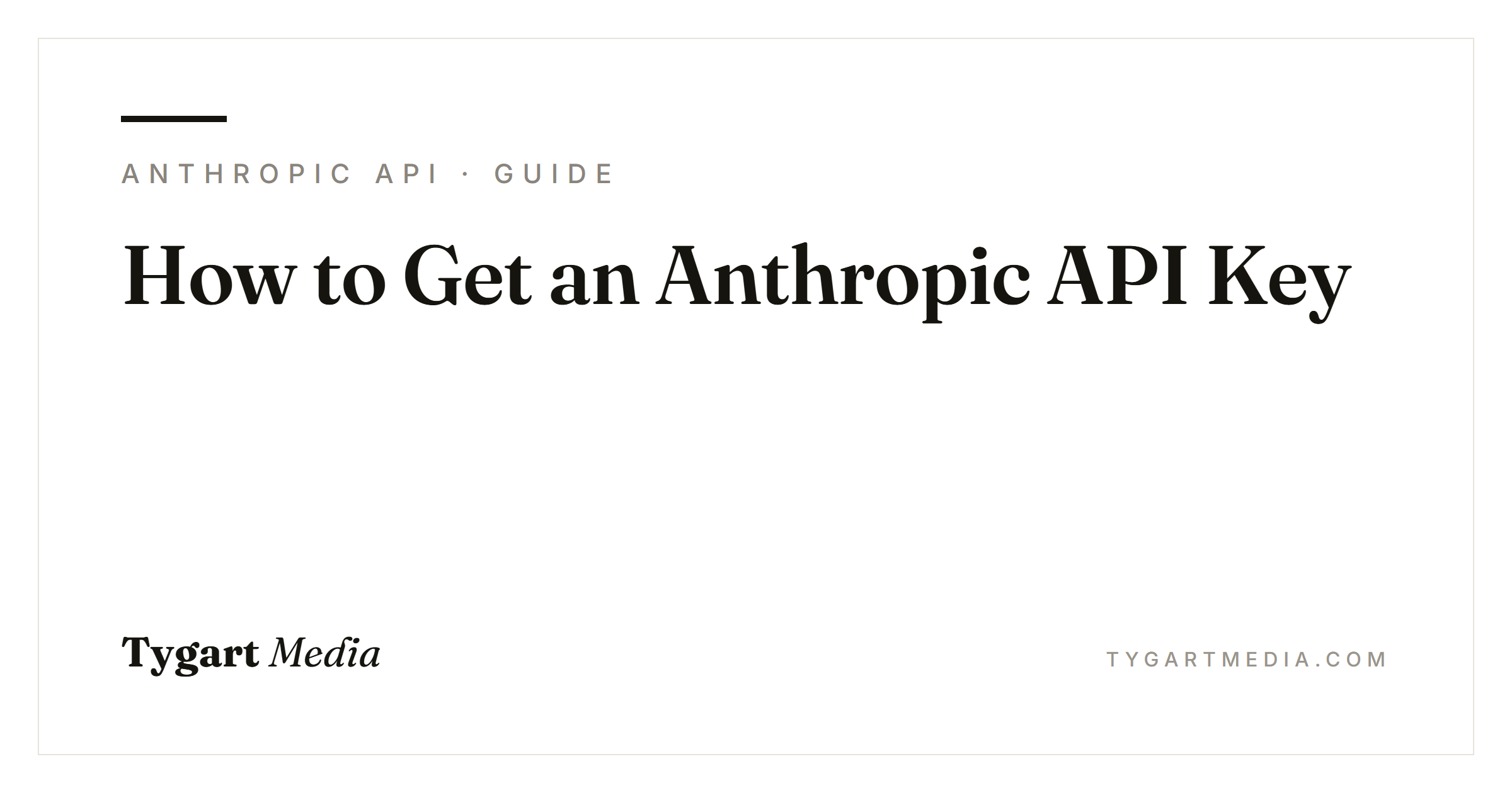 How to Get an Anthropic API Key in 2026 (Step-by-Step, Plus the New No-Key Option)