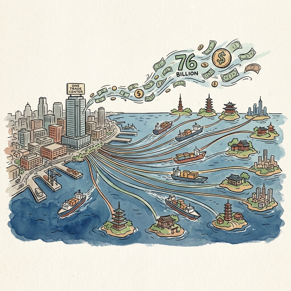 14 Sister Cities, One Trade Center, and $76 Billion in Waterborne Commerce: Tacoma’s Pacific Rim Advantage