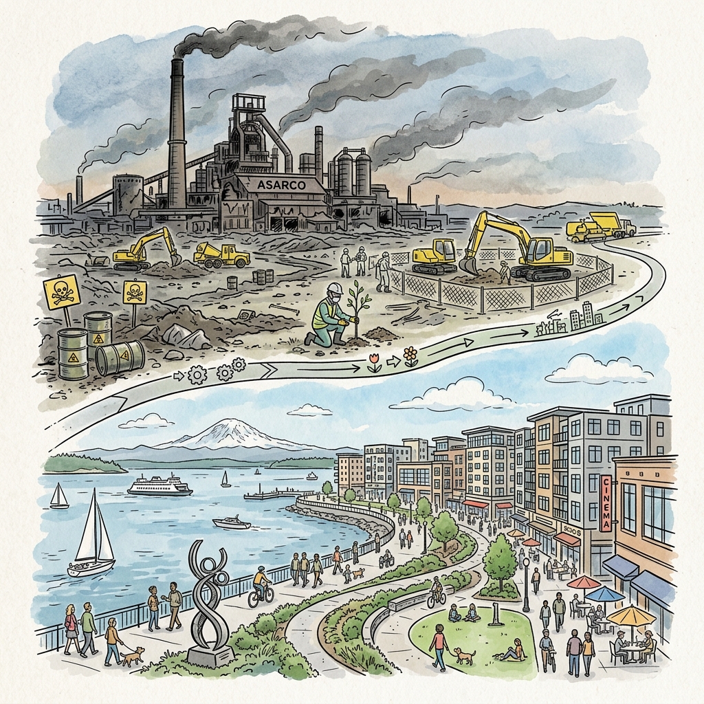 Point Ruston: From ASARCO Superfund Site to $1.2 Billion Mixed-Use Community — Where It Stands Now