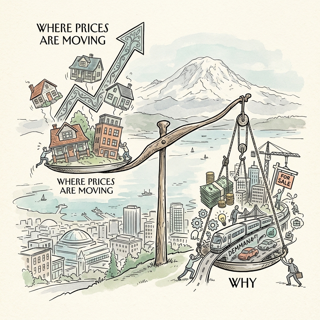 Tacoma Residential Market Pulse: Where Prices Are Moving and Why