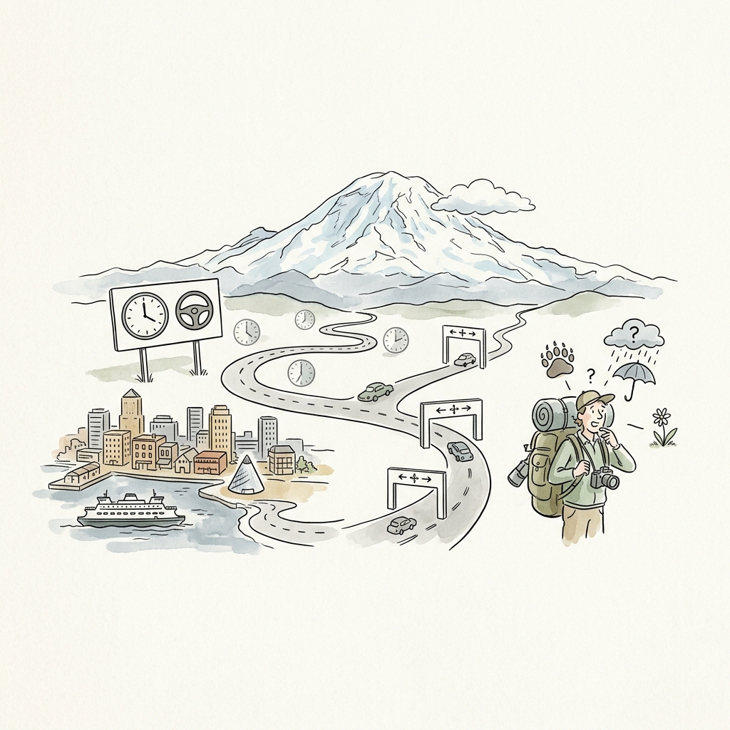 Tacoma as Mount Rainier’s Closest City: Drive Times, Entry Points, and What Visitors Should Know