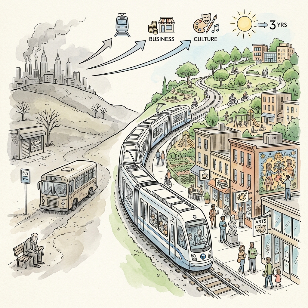 Hilltop’s Transformation: Light Rail, New Business, and Cultural Investment Three Years In