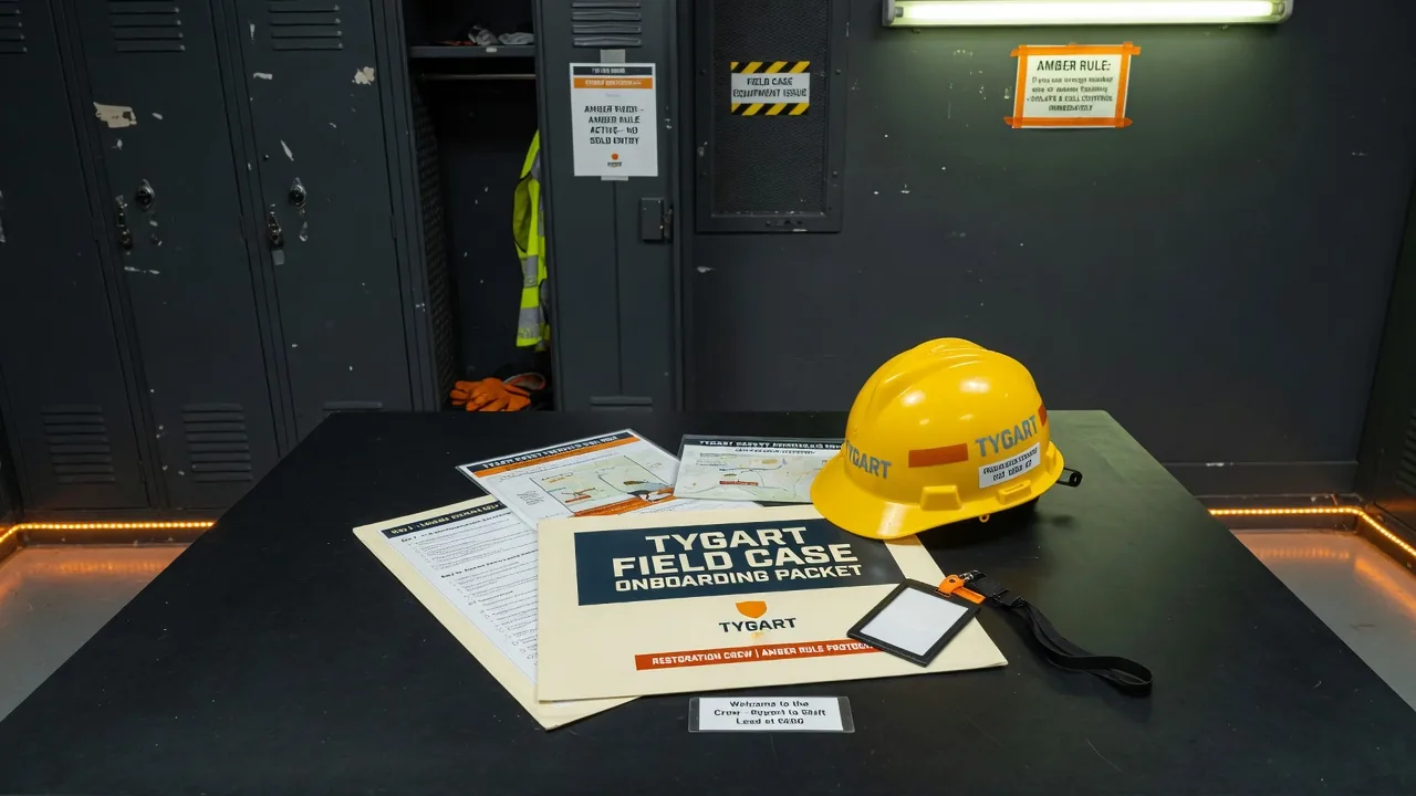 Restoration Crew Onboarding & Training Tracker