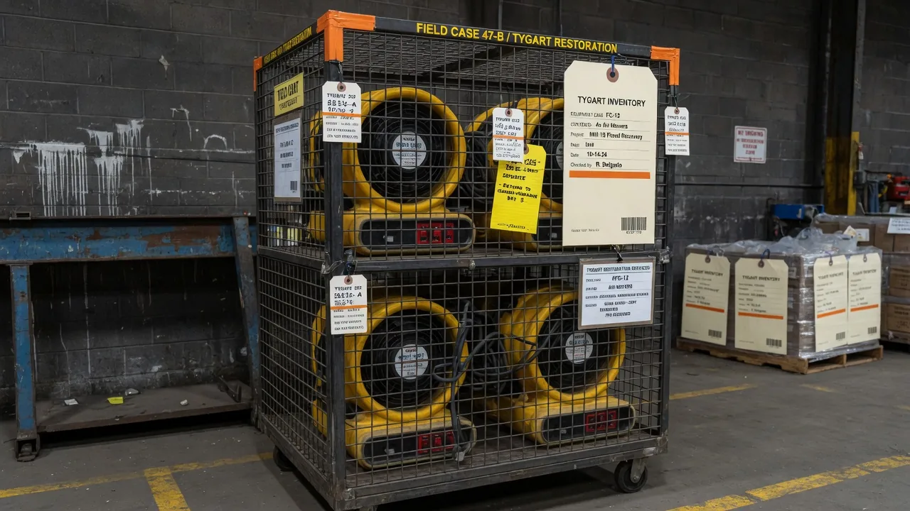 Restoration Equipment Inventory & Deployment Tracker — Notion Template