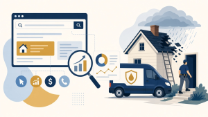 Illustration for article: The $250-Per-Click Reality: How Restoration Companies Win (and Lose) at Google Ads