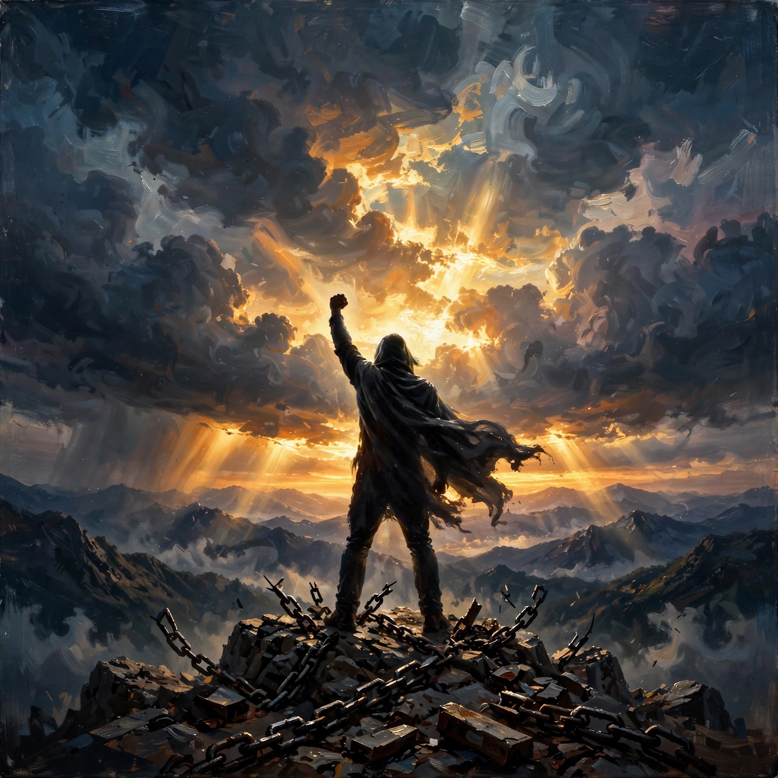 Because They Said I Couldn't Have It — defiant on the mountaintop